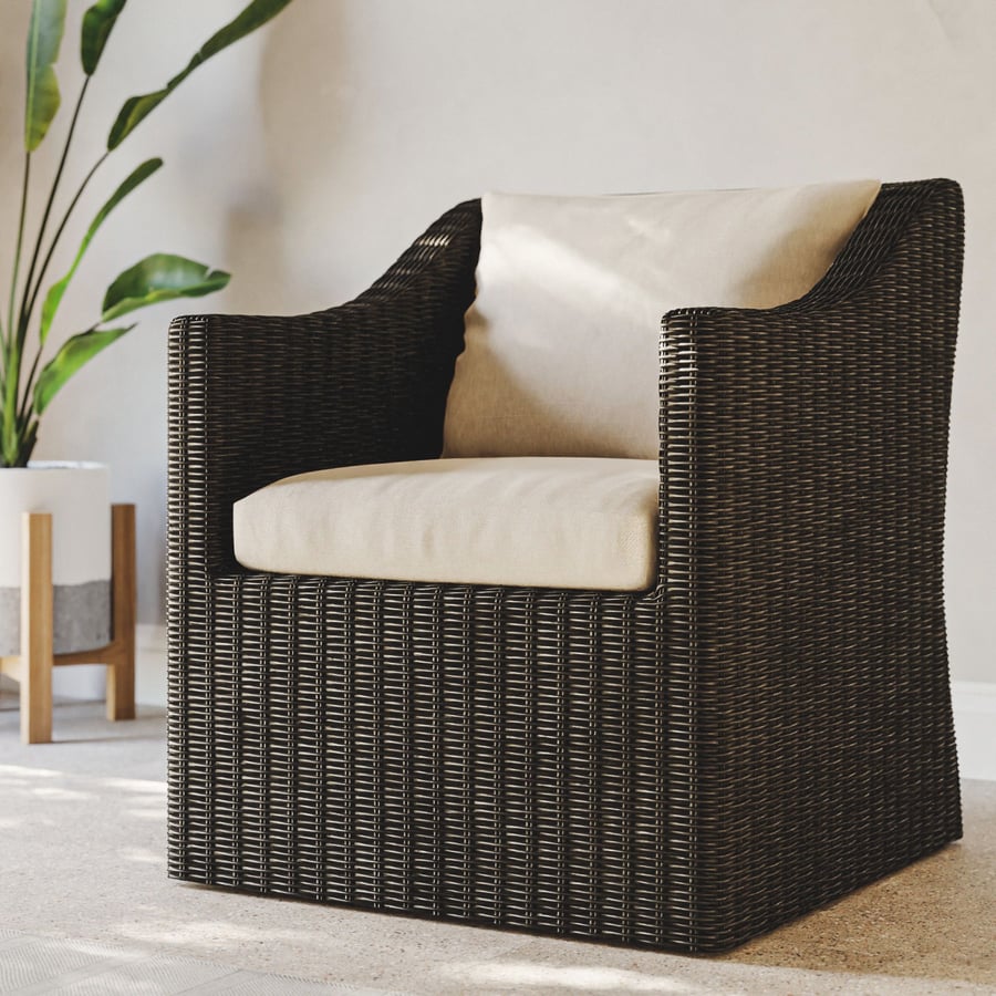 Wicker Weave Texture, Black