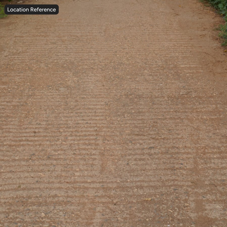 Textura de concreto agregado sujo ranhurado