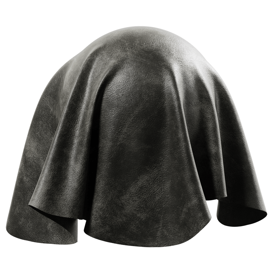 Patina Vintage Faux Leather Texture, Black
