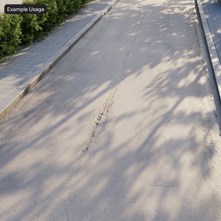 Urban Asphalt Road Texture, Gray