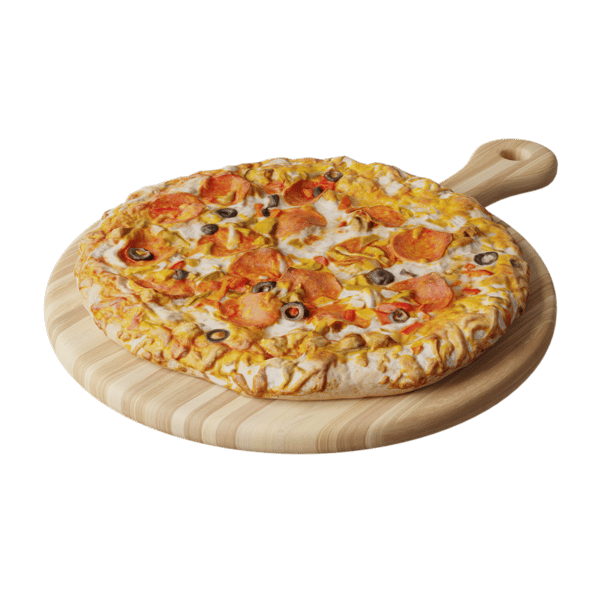 Model Makanan Pizza Deluxe Sedang