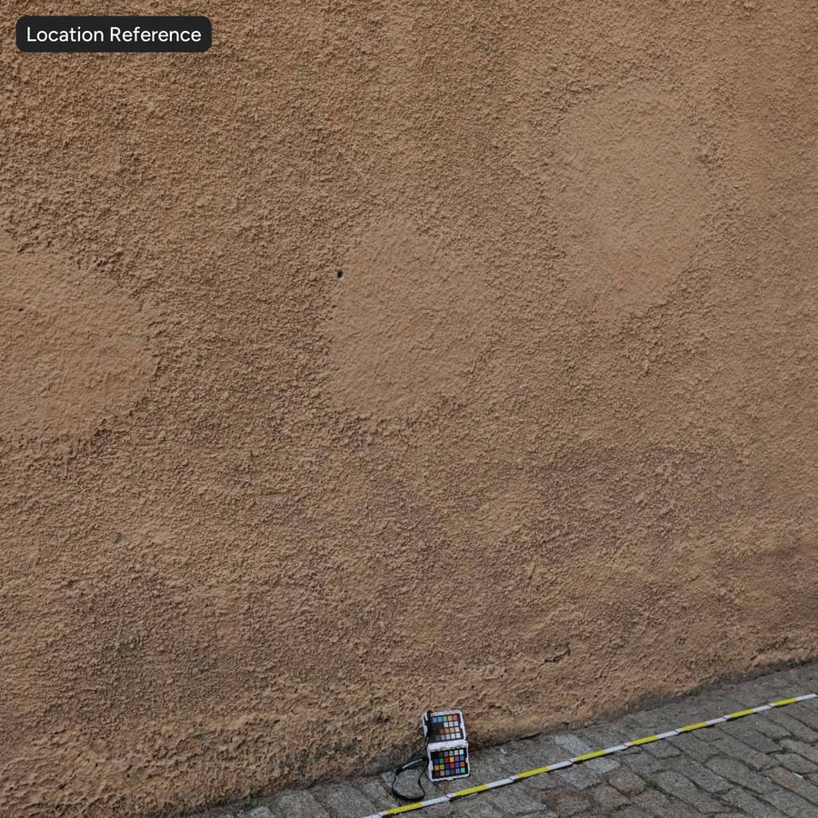 Textura de gesso pintado, bege torrado