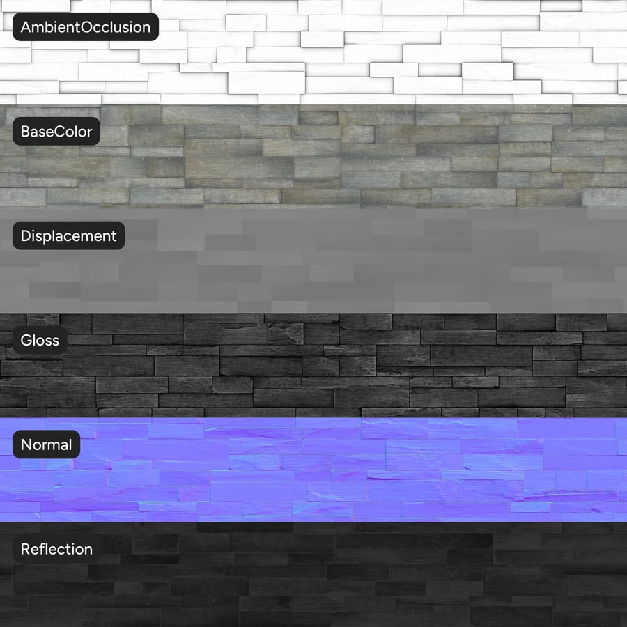 Textura de pedra de Ledger lisa, azul
