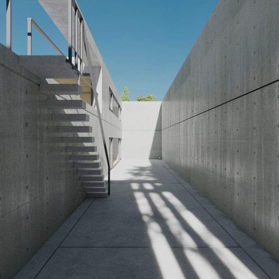 Clear Day Backward Shadow Outdoor Sky HDRI