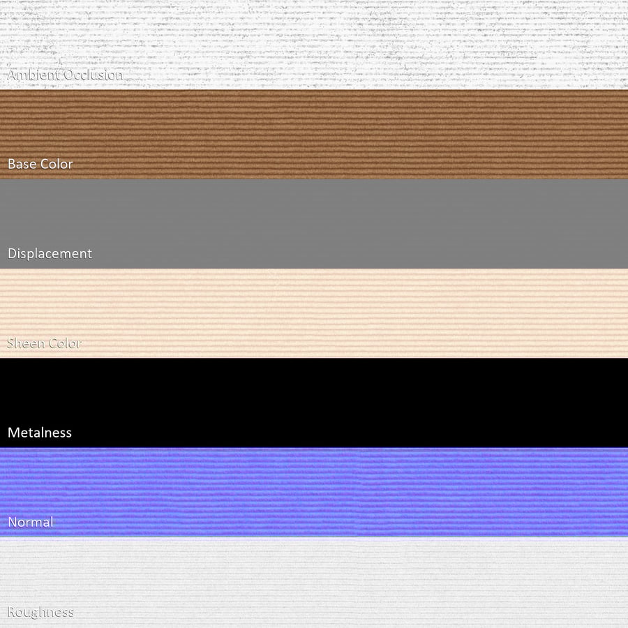 Toffee Bedford Cord Fabric Texture, Beige