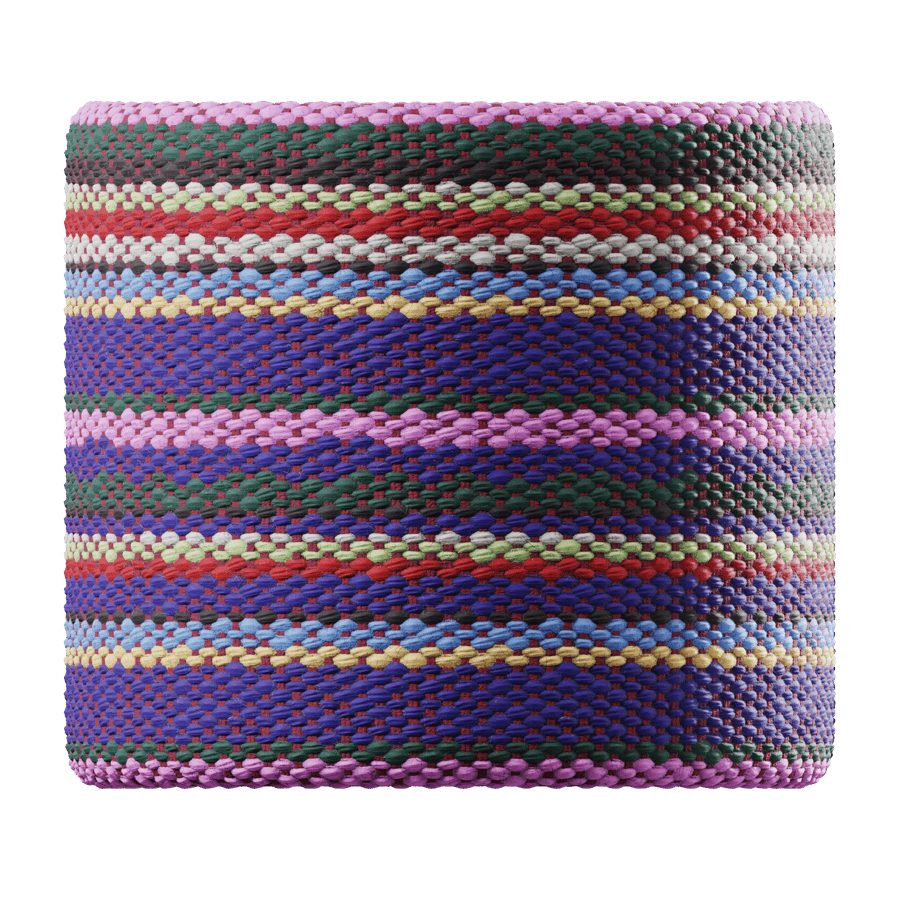 Multicolored Cloth Rope Cord Texture, Purple