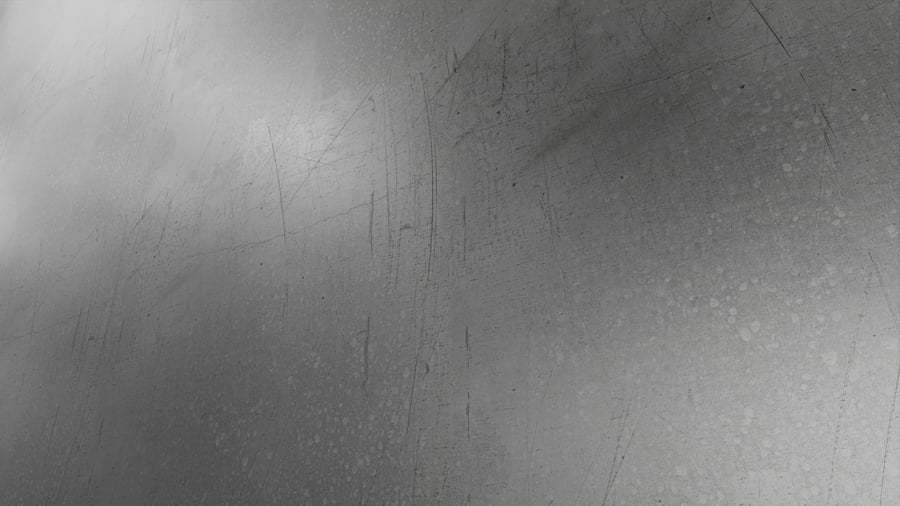 Textura metálica de alumínio industrial riscado e desgastado