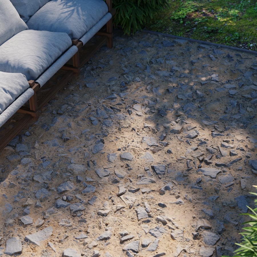 Worn Rural Pathway Texture