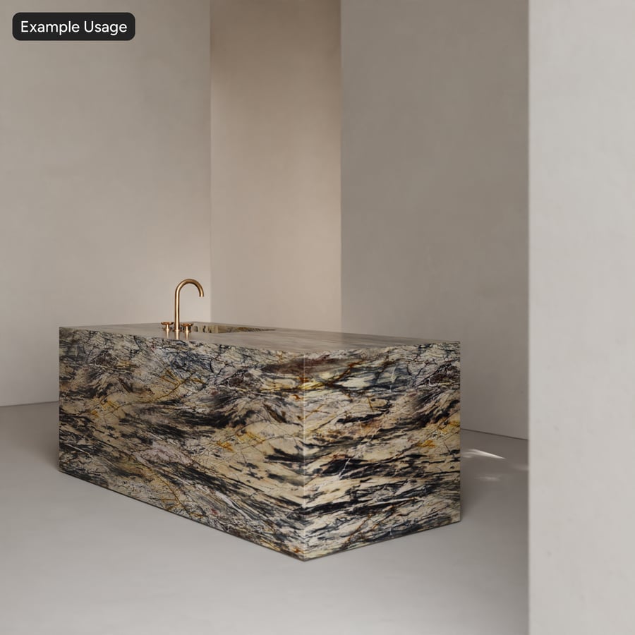 Textura de pedra quartzito polida azul ferro, bege