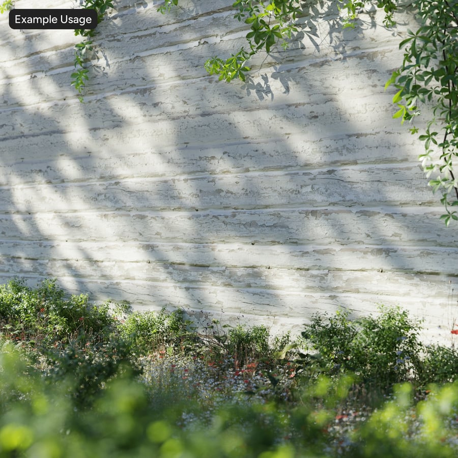 필링 우드 통나무 사이딩 벽 텍스처, 크림