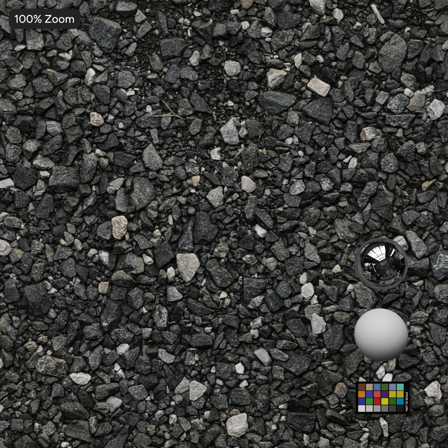 Mixed Gravel Texture