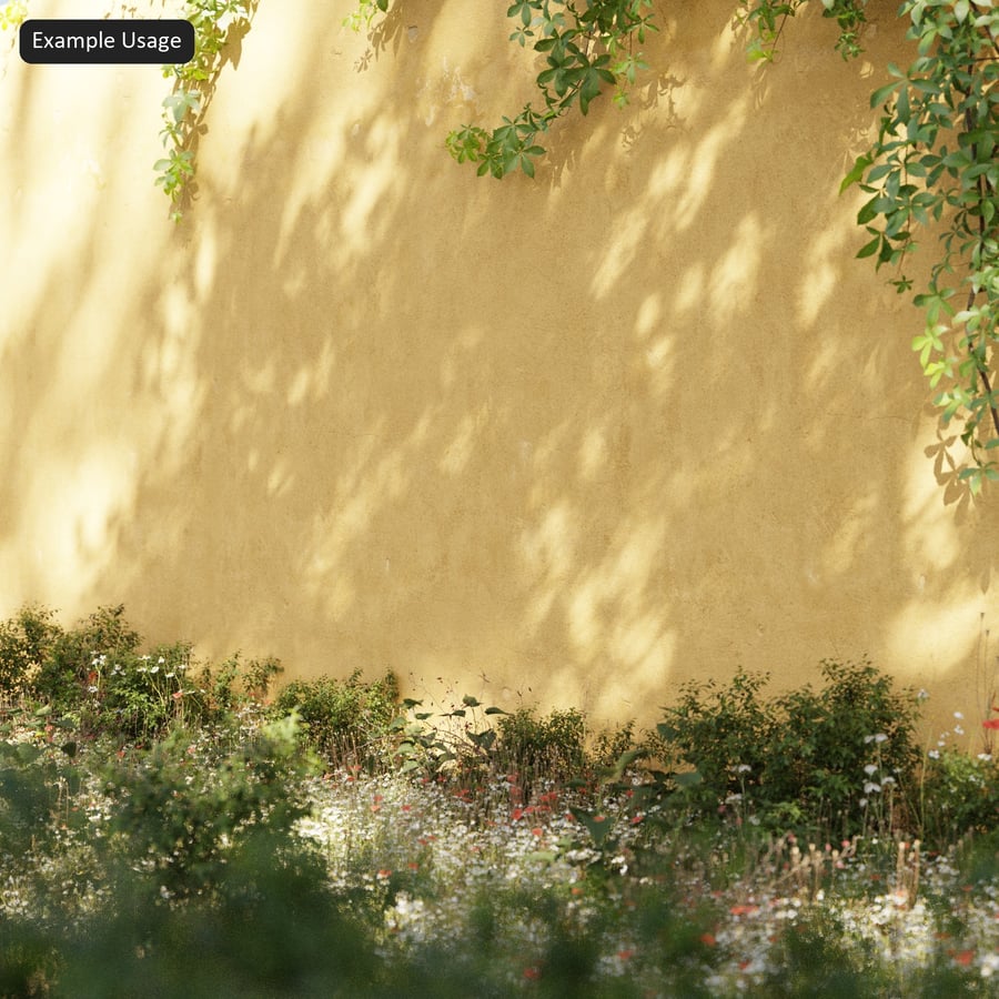 Textura de gesso pintado lascado, amarelo