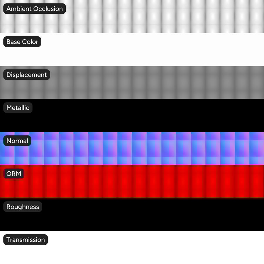 Verre décoratif clair à croix cannelée Texture