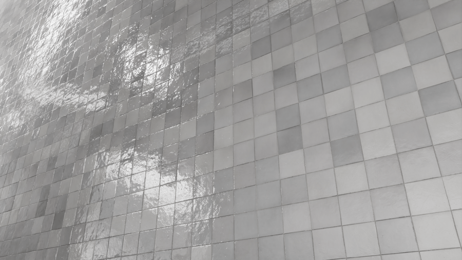 Square Ceramic Glossy Tile Texture, Grey