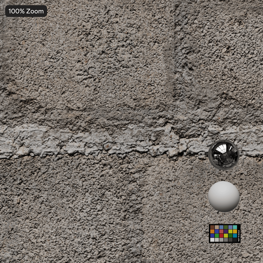 Old Concrete Block Wall Texture