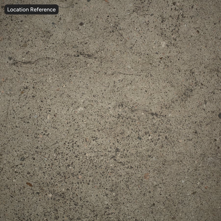 Texture de sol en béton mat piqué, beige