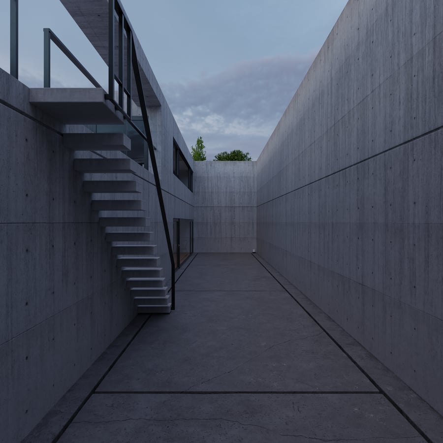 Cloudy Sunset Sky Outdoor HDRI