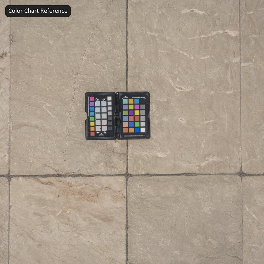 Worn Limestone Tile Texture