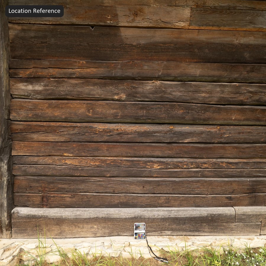 Wandtextuur Ruwe Houten Log Siding