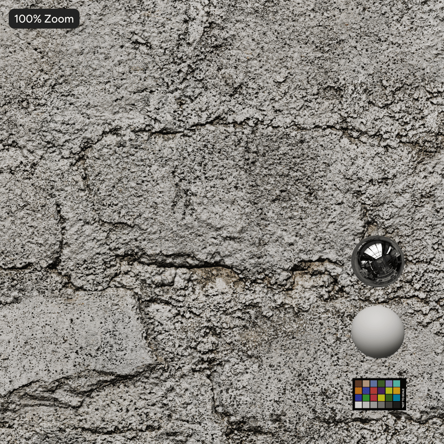 Текстура стены из старого шлакоблока