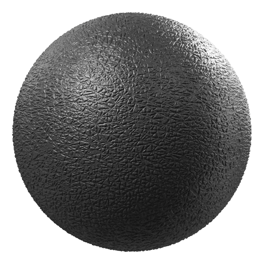 Abstract Skin Mold Plastic Texture, Black
