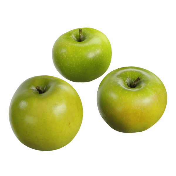 Granny Smith Apple Model, Green