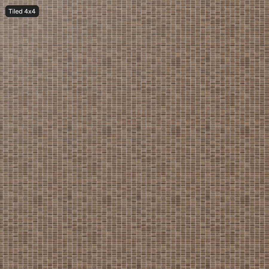 Grooved Stack Bond Brick Wall Texture, Taupe
