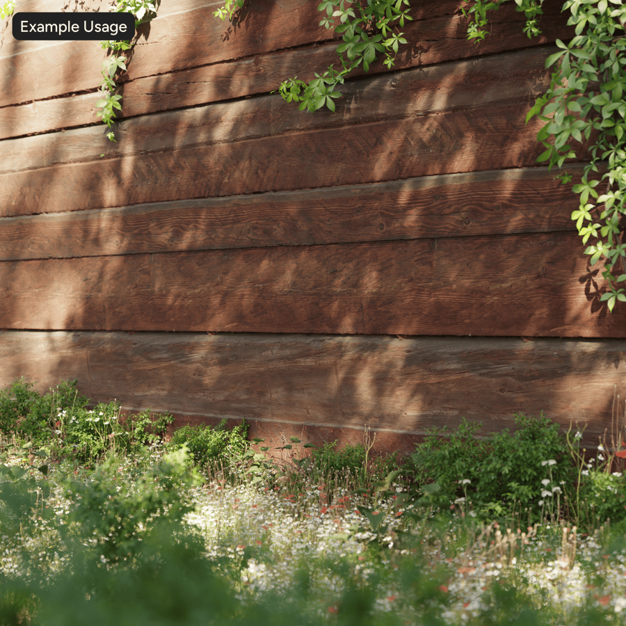 Wandtextuur Rustieke Houten Log Siding