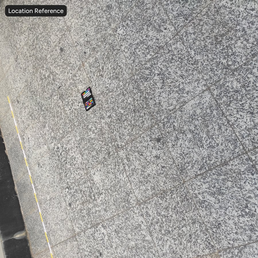 Graniettegel tegelstructuur, grijs