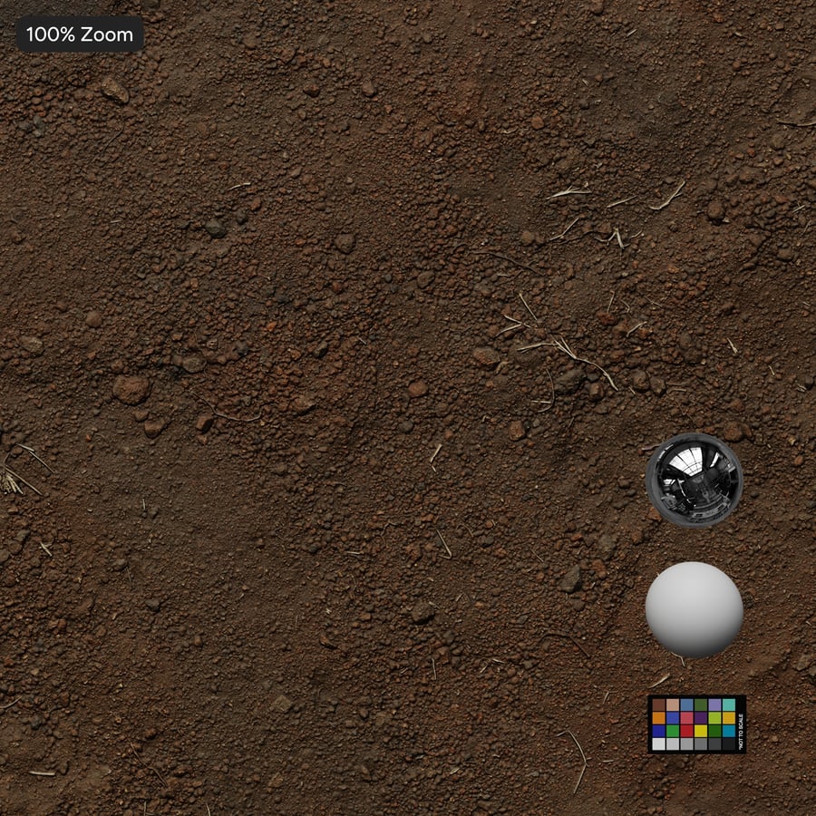 Patchy Dry Dirt Texture