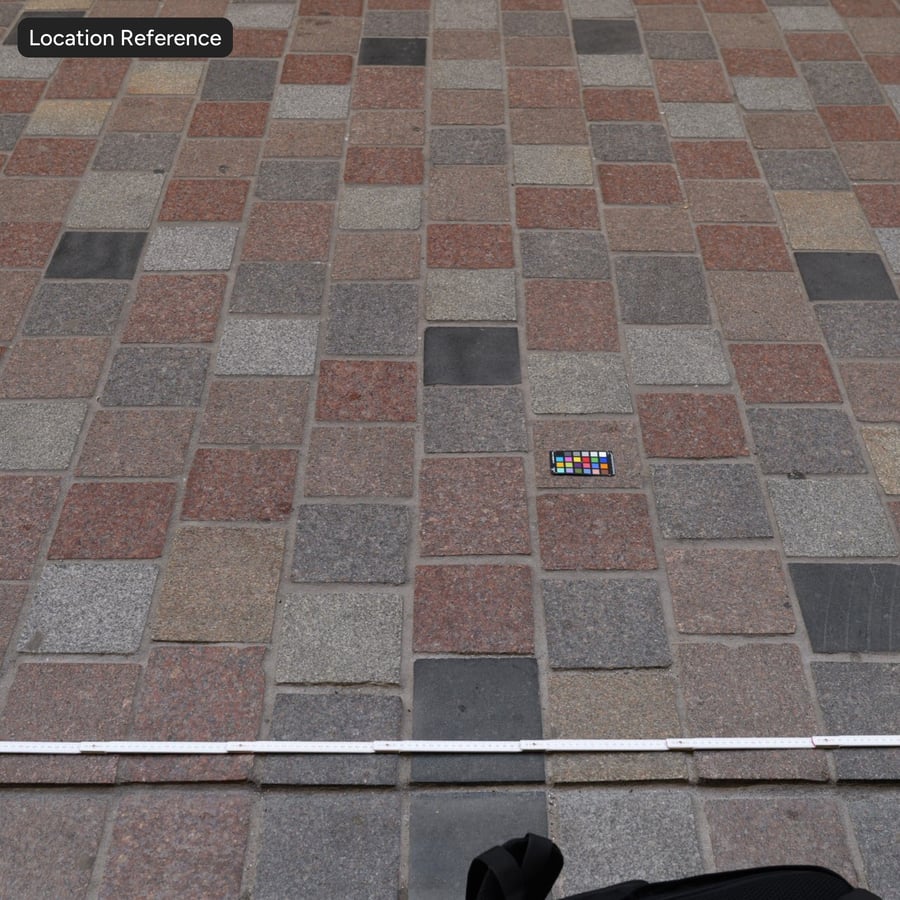 Clean Cobblestone Floor Texture, Mixed