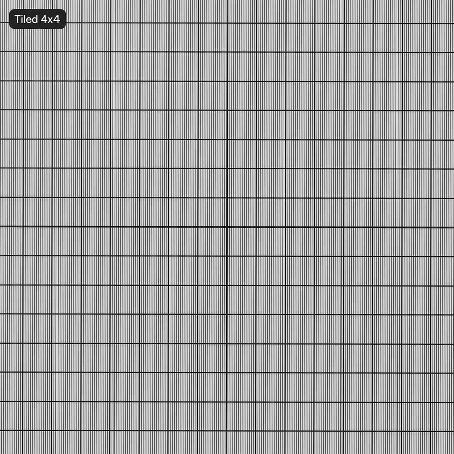 Panneau de placage à lamelles texture carreaux, blanc