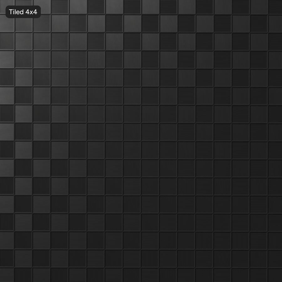 Cross Slatted Drop Deckenfliese Textur, Grau