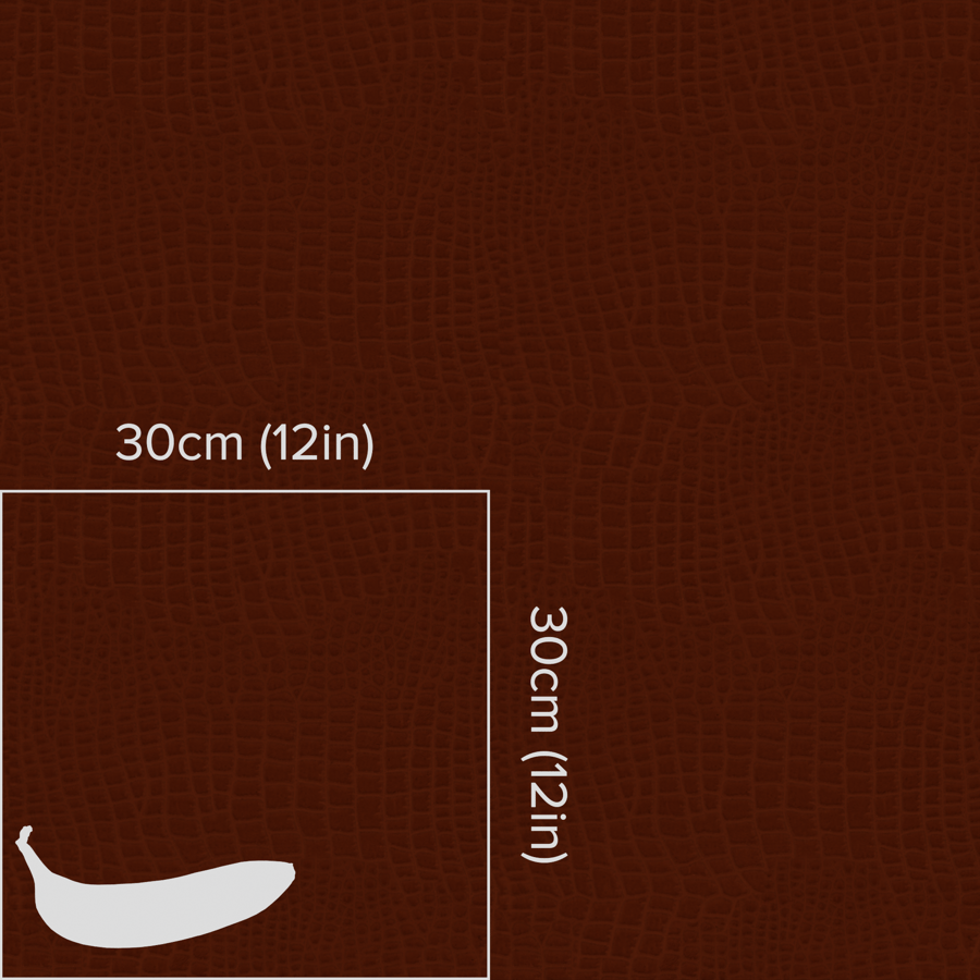 Crocodile Leather Fabric Texture, Brown