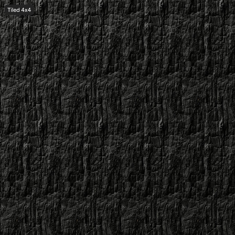 Textura de casca queimada