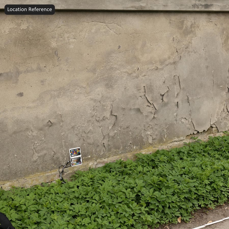 Texture de mur en plâtre craquelé et écaillé