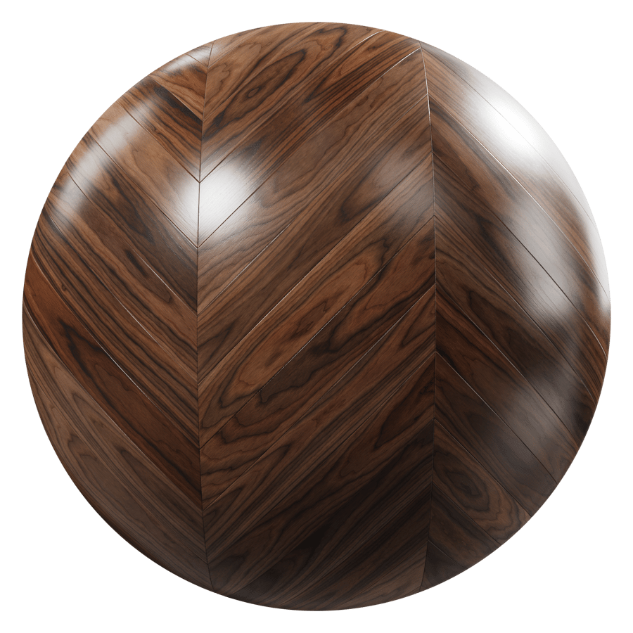 Dark Chevron Pattern Walnut Wood Flooring Texture