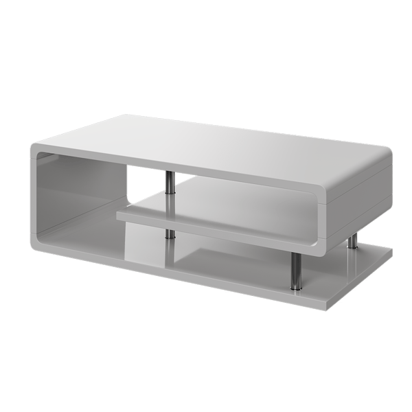 Replica Sublime Contemporary Coffee Table Model, White