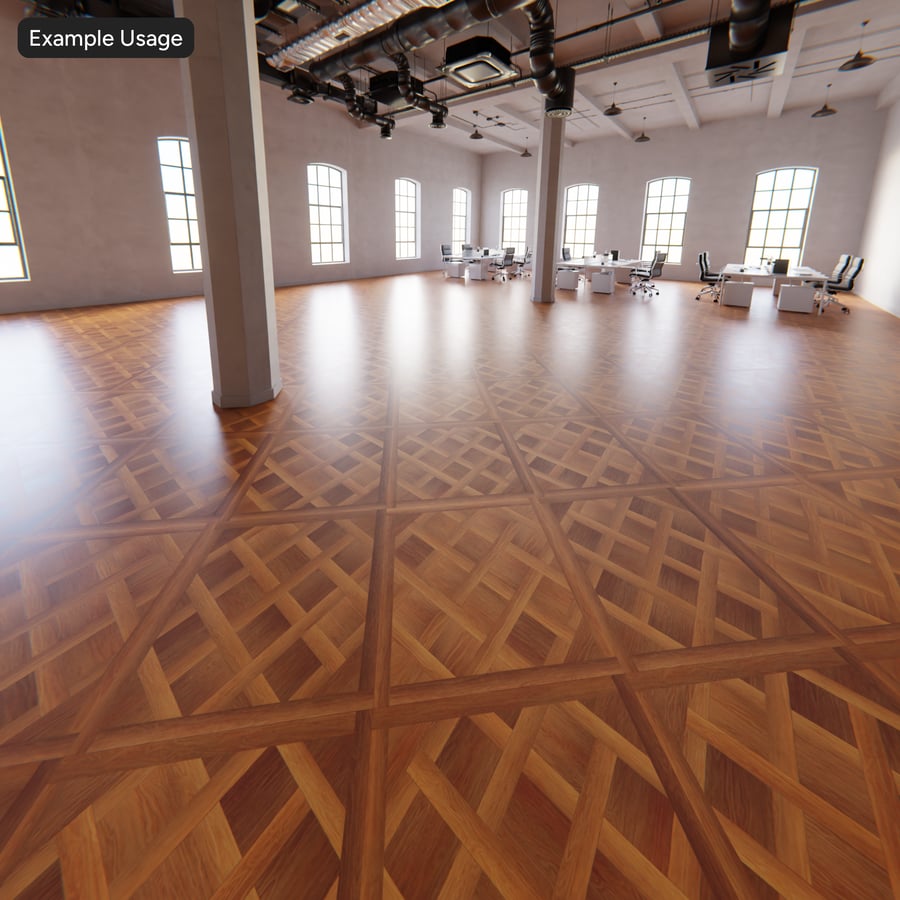 Texture de la planche de bois Diamond Versailles Oak, Warm Brown