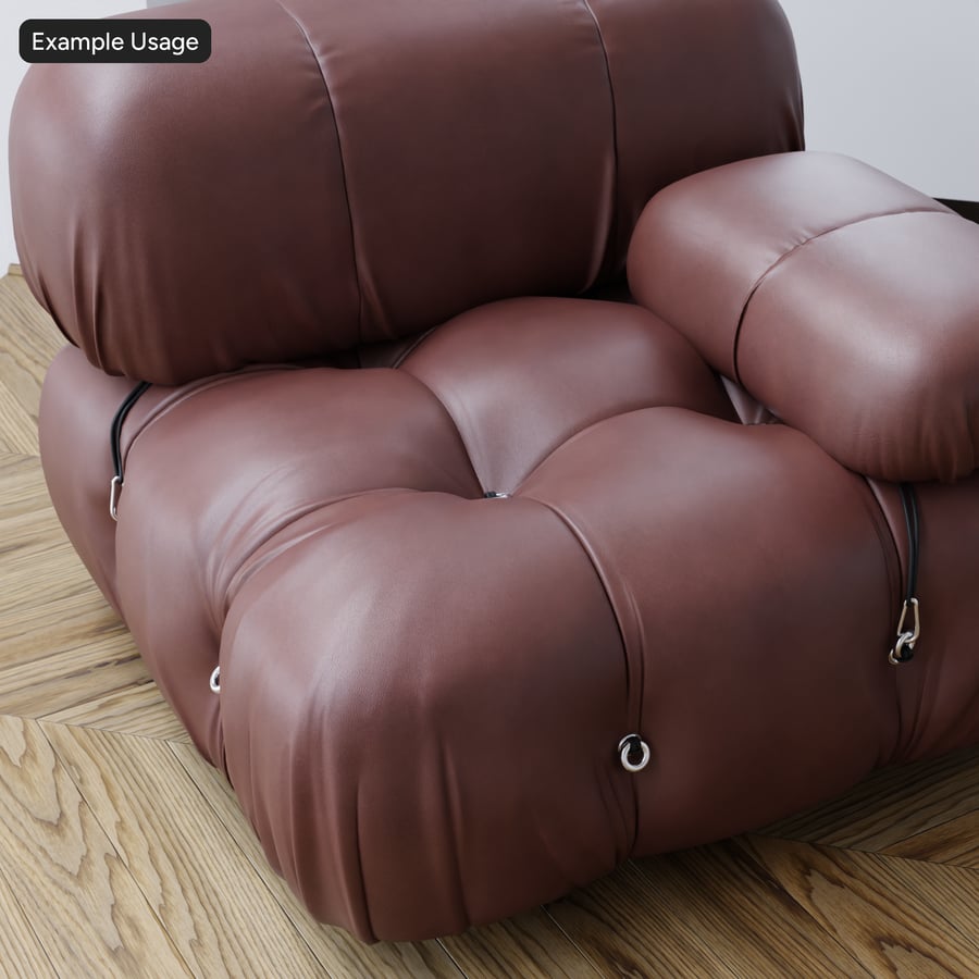 Semi-Cowhide bőr textúra, metallic bordó vörös