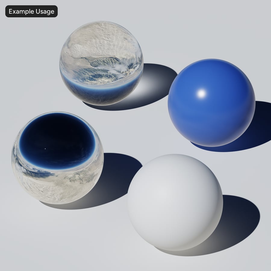高海拔沙漠山脉 HDRI