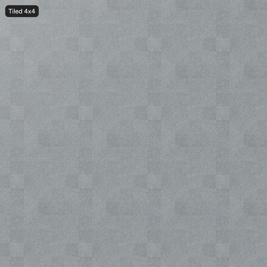 Square Terrazzo Matte Tile Texture, Gray