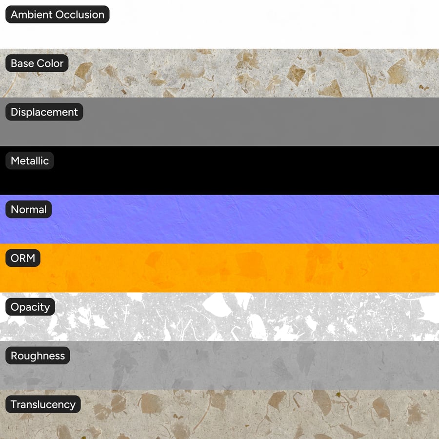 Textura de papel de manga