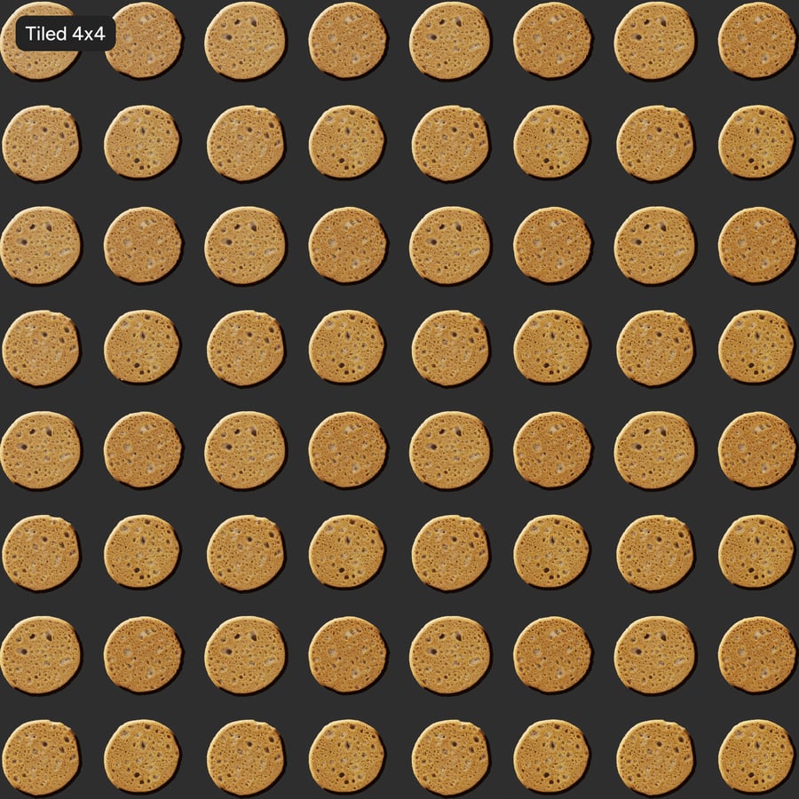 Textura traseira do biscoito Snickerdoodle