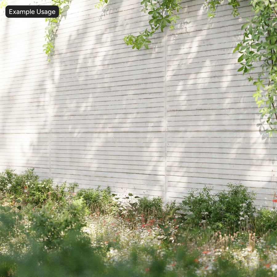 Texture de mur en béton avec coffrage fuyant
