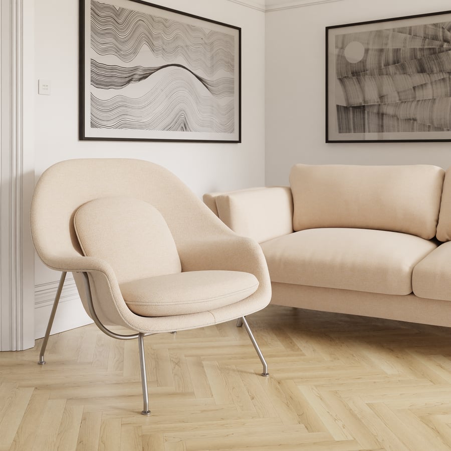Texture de tissu d'ameublement vieilli et flammé, beige