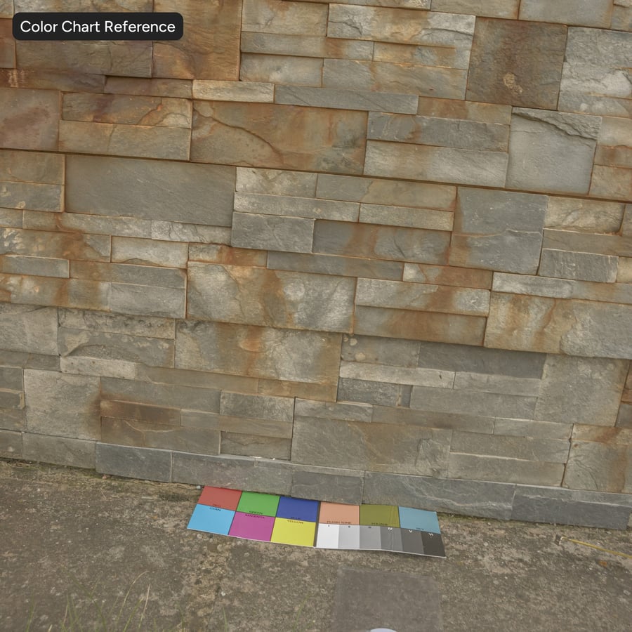 Wandtextuur van verweerde leisteen