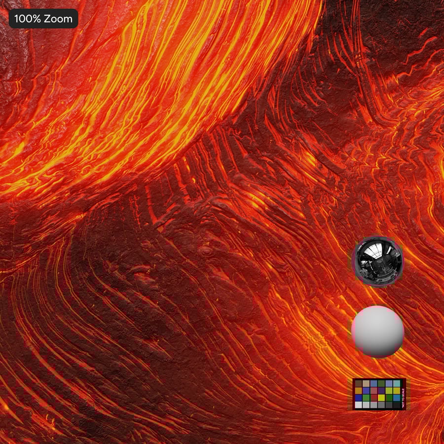 Texture fluide de lave en fusion