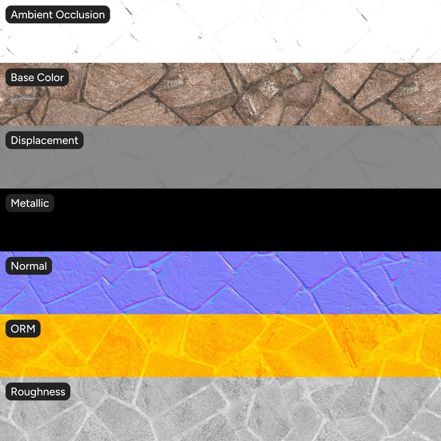 Texture muro in pietra di campo di grandi dimensioni