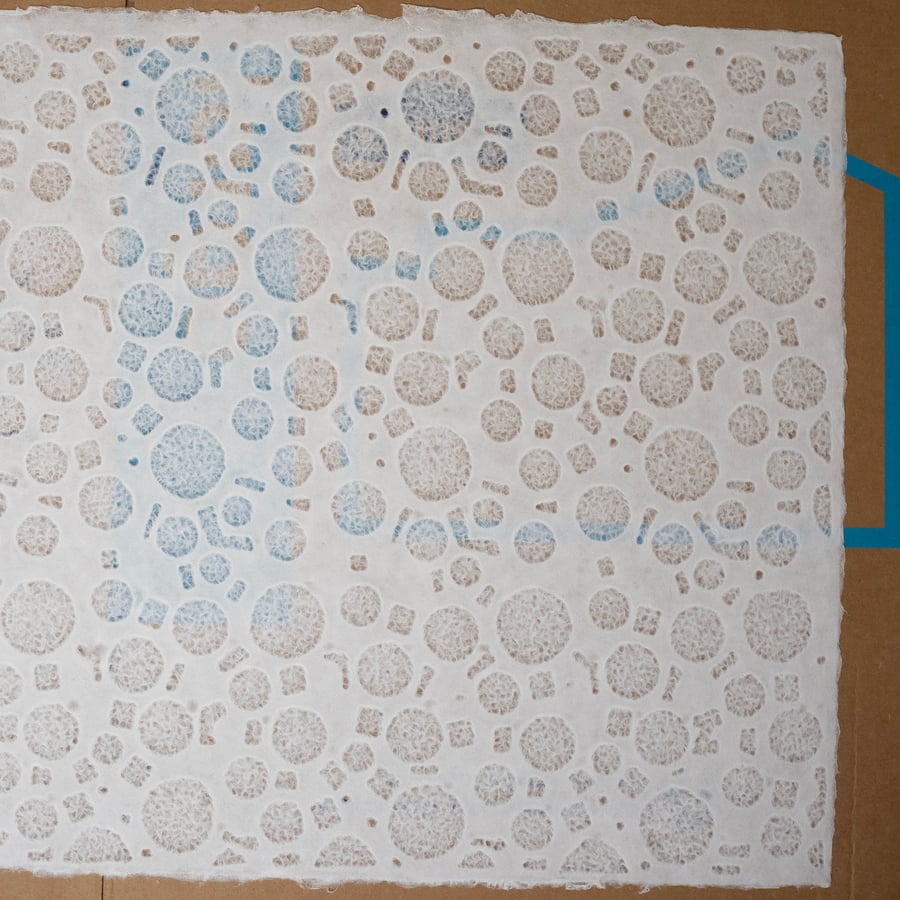 Anéis de papel de renda tailandesa Textura